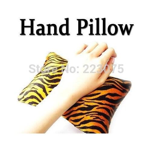 New Hand Cushion Pillow Nail Art Manicure salon Zebra Soft Cushion UV Gel Tools