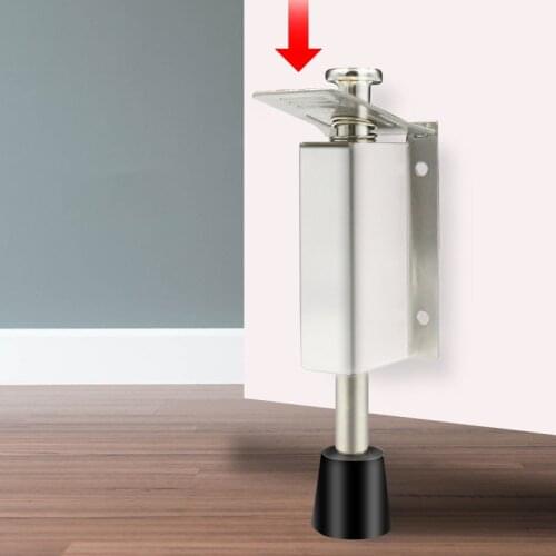 Kickdown Door Stops Foot-operated Lever Door Stops Adjustable Kickdown Bronze Door Holder Door Stop Hardware Door STTA889