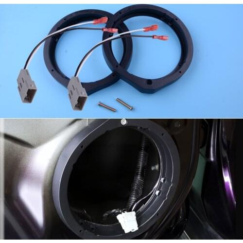 CITALL SP-7800 72-7800 2Pcs Speaker Adapter 6.5"/6.75" 165mm & Wire Harness Fit for Honda Civic Accord Crosstour CR-Z Insight