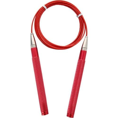 Speed Skipping Rope Aluminium Alloy Anti-Slip Handle Bearing Steel Wire Jump Rope Home Fitness Workout Tool скакалка