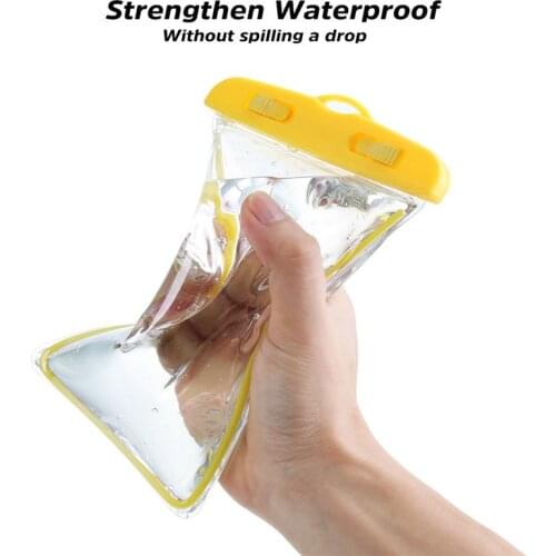 For iPhone 12 Water proof Cases Cover Pouch Bag Cases For iPhone XS MAX 8 7 6 s Plus Coque Luminous Universal Waterproof Case