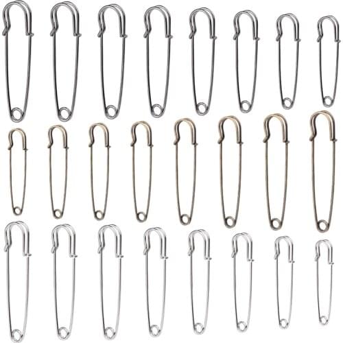KAOBUY High Quality Safety Pins Paper Clip DIY Sewing Tools Multi-Color Metal Needles Large Safety Pin Brooch Accessories