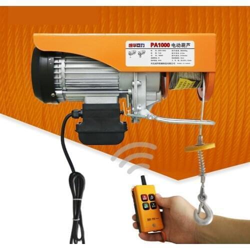220Vpa200-1000Kg 12-20M Electric Hoist Crane Electric Winch for Lifting Goods