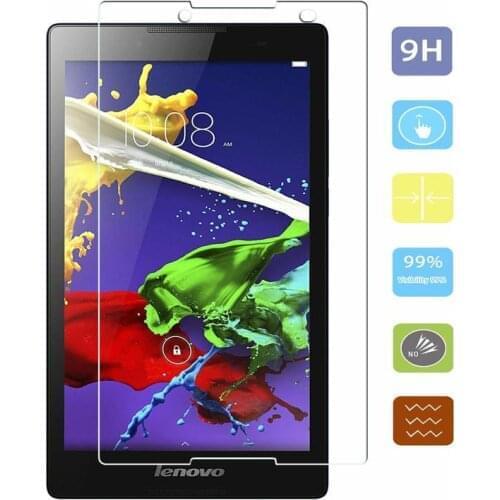 2PS Tempered Glass For Lenovo Tab 3 850 850M 850F 850L Tablet Screen Protective Film For Lenovo Tab 2 A8-50 A8-50F A8-50LC Guard