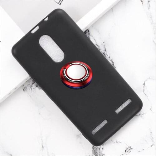 For Lenovo K6 K6 Power Case Finger Ring Slim Skin Coque For Lenovo K6 Power K33a42 k33a48 Case Metal Car Magnetic Holder Cover