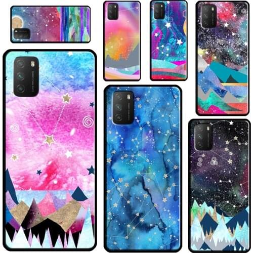 Summer Leo Constellation Landscape For POCO X3 Pro M3 F1 F2 F3 Phone Case For Xiaomi Mi 11 Lite 9 10 A3 Mi 11 Ultra 10T Pro