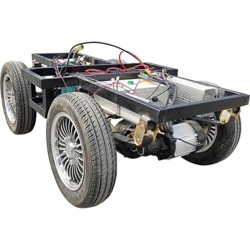 Customized Electric four-wheel driverless Chassis Secondary Development for multi-purpose University Research Patrol