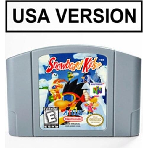 Snowboard Kids or Snowboard Kids 2 For 64 Bit Game Cartridge USA Version NTSC Format