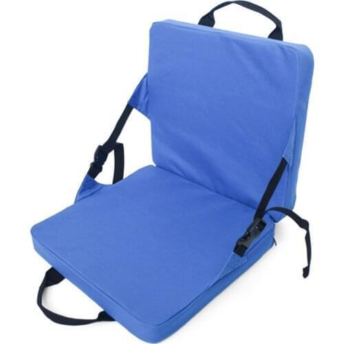 Comfortable Folding Stadium Seat Stadium Seat Cushion Canoe Waterproof Chair With Back Support For Hiking Camping Boating