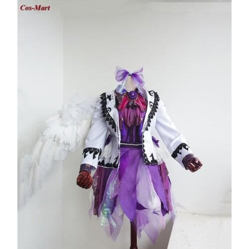 Hot Game Touhou Project Kishin Sagume Cosplay Costume Lovely Angle Uniform Skirt Activity Party Role Play Clothing Custom-Make