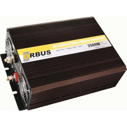 ORBUS 2500 W WATT 12 V - 24 V / 220 VOLT MODIFIED SINE WAVE INVERTER