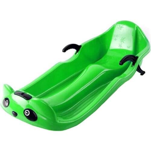 Panda Appearance Plastic Skis Sandboarding hua gsailer Adult Models Parent And Child Play Sledge