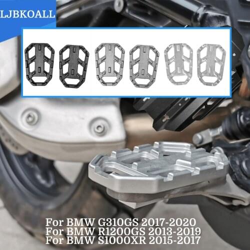 S1000XR 2015-2021 Motorcycle CNC FootRest Footpegs Foot Pegs Pedals for BMW G310GS 2017-2021 R1200GS F750GS F850GS 2018 2019