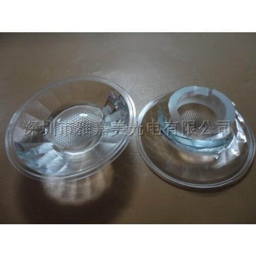 Direct manufacturers-High quality COB lens diameter 42MM 38 degrees Multi-Plaid citizen light source LED lens
