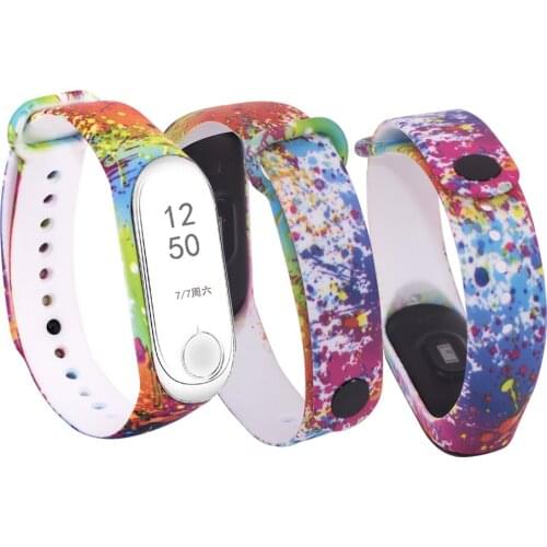 Wrist Strap For Xiaomi Mi Band 6 5 4 Smart Wristband Fitness Sports Silicone Bracelet For Mi Band 6/5/4/3 Replacement Mi Band5