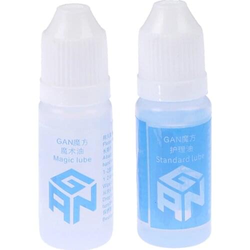 For Gan Magic Cube Lube 10ml Oil Silicone Lubricants Standard Lube Rubiks Cube
