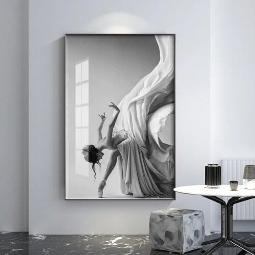 Wall Black And White Paintings TIMES GIRL China