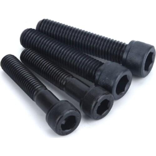 5/10/20/50PCS DIN912 Grade 12.9 allen socket head screw M3 M4 M5 M6 M8 Hexagon Socket Head Cap Screws Hex Socket Screw