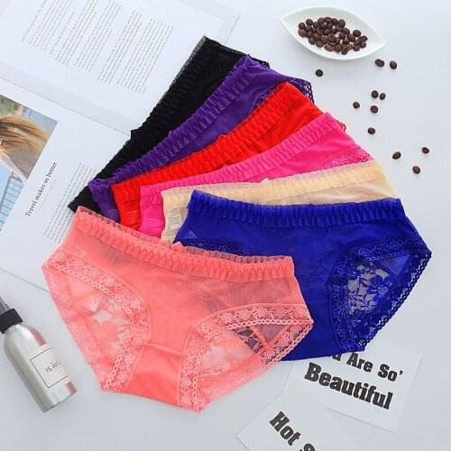 7color Gift beautiful lace leaves Womens Sexy lingerie Thongs G-string Underwear Panties Briefs Ladies T-back 1pcs/Lot dzk24