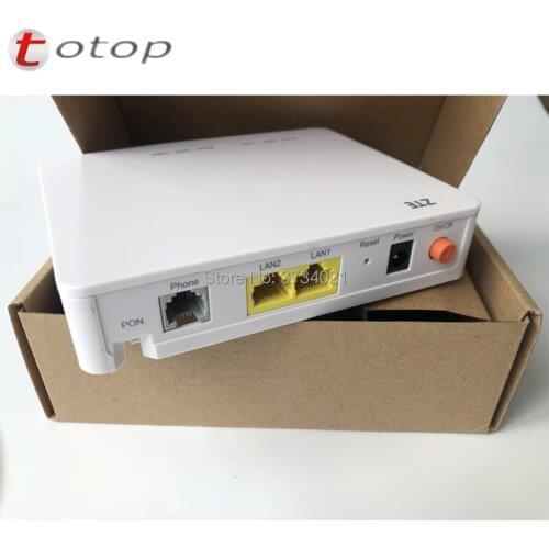 20Pcs/carton zte f612 zte zxhn f612 gpon ont onu 1GE+ 1FE+ 1TEL English firmware
