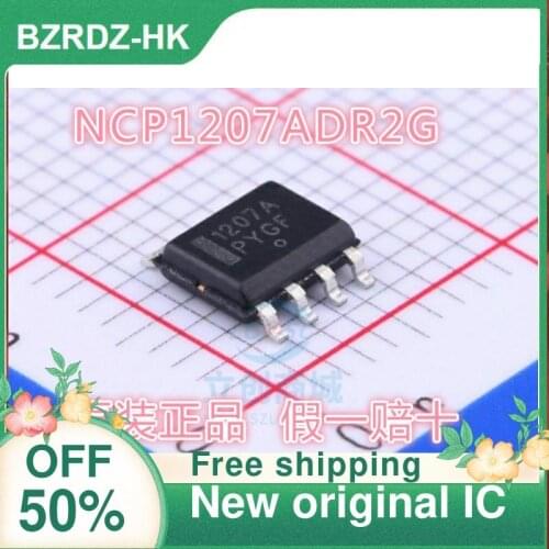1-20PCS NCP1207ADR2G 1207A SOP-8 New original IC LCD Power Management IC