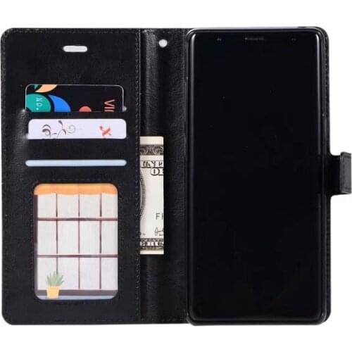 1pcs/lot Crazy Horse Stand Leather PU+TPU Cover Case for Samsung Galaxy Note 8 mix models