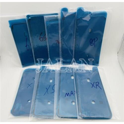10pcs Anti-water adhesive sticker for iPhone x xs max xr 11 11pro max 12pro max LCD screen replacement repair waterproof sticker
