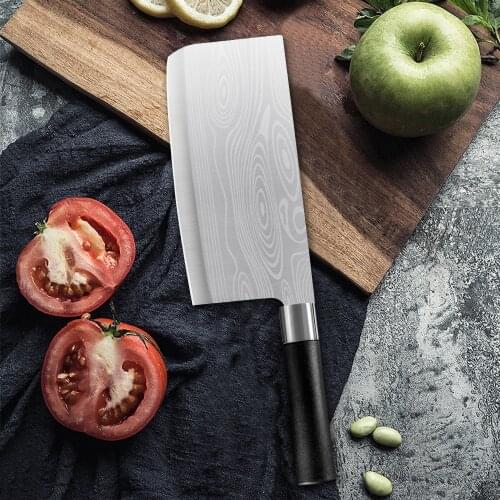 3CR13 Stainless Steel Chef Knife Stainless Steel Kitchen Knives Chinese Cleaver Knife Chopping Knife Cooking Accessories Tools