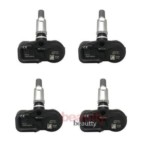 4 PCS For Avensis Auris RAV4 Yaris Verso 42607-02031 4260702031 42607-02030 PMV-C210 TPMS Tire Pressure Monitoring System