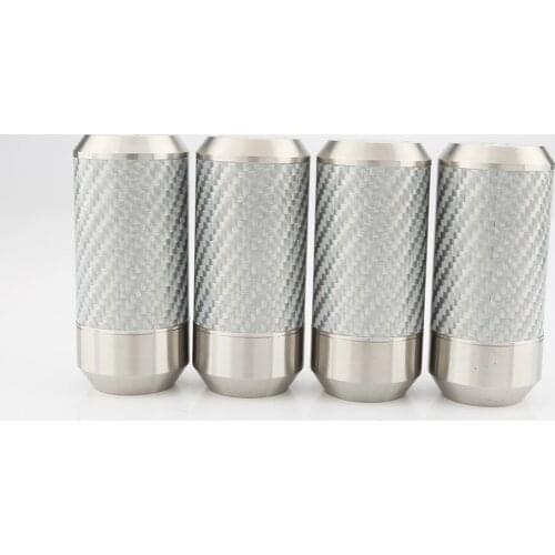 4x High Carbon fiber Speaker Audio Cable Wire Pants Boot Y splitter 1 to 2 PANT