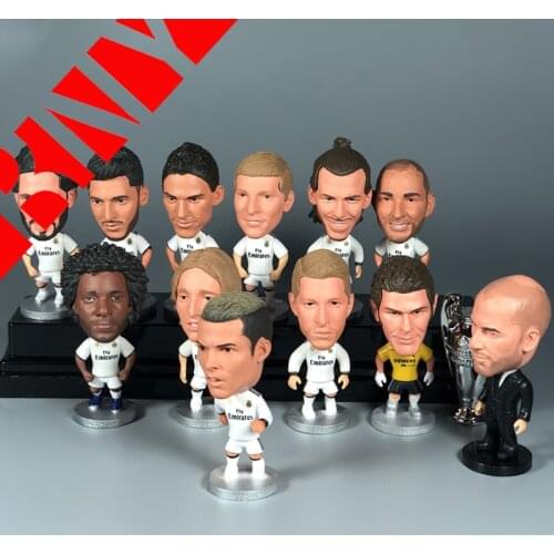 6.5CM Football Club Sport Doll Toys Action Figure Jewelry PVC Soccer Star Figurine Car Jewelry Model Toy Collection Doll BNY