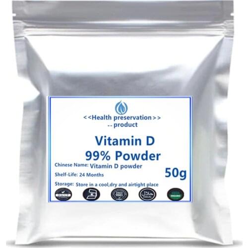 99% Vitamin D Powder vitamin d 10000 iu supplement body free shipping