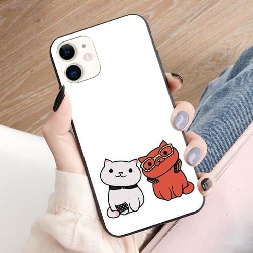 Saeran & Saeyoung soft TPU border phone case for iphone 11PRO 11PROMAX 11 X XS XR XSMAX 6 plus 7 7plus 8 8plus cover