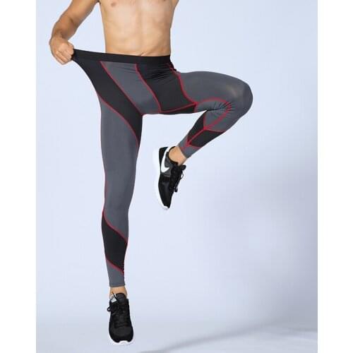 Man’s Compression Gym Legging Men Running Tight Trousers Men Sportswear Breathable Jogging Pants Sweatpants Sport Training Pants