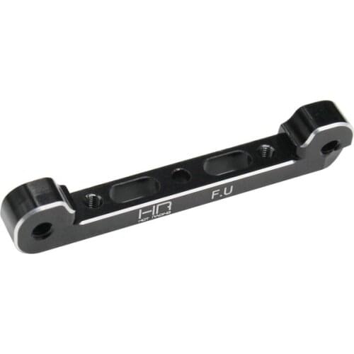 Hot Racing aluminum hinge pin brace arm mount for the FRONT UPPER suspension of Arrma Karton Senton Outcast Talion