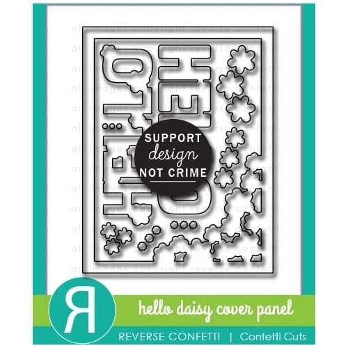 Metal cutting dies Hello Daisy cut die mold card Scrapbook paper craft knife mould blade punch stencils