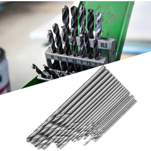 Mini Twist Drill Bit 0.3mm-1.6mm 20pcs High Speed Steel Mini Drill Bit Set Precision Micro Drill Kit