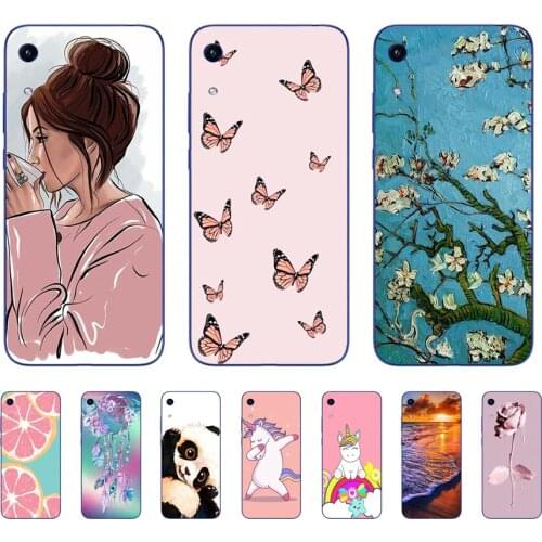 Soft Case For Silicone Back Cover For Cute Phone Cases Cover Bumper for Huawei Honor 8 8A 8S Prime 8X 8 Lite case