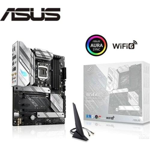 NEW For ASUS ROG STRIX B560-A GAMING WIF Motherboard Socket LGA 1200 DDR4 M.2 nvme ssd For Intel B560 Original Desktop Mainboard