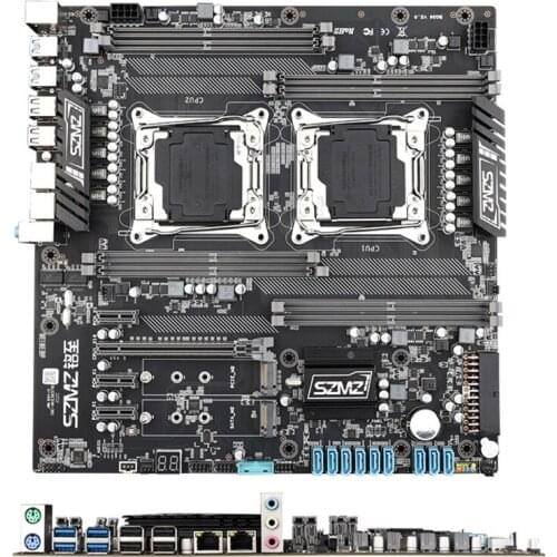 P82F x99 Z8 Dual Desktop Motherboard CPU NVME M.2 Interface DDR4 * 8 Memory Slot Support DDR4 SATA3 .0 SSD 256G PCI-E16X