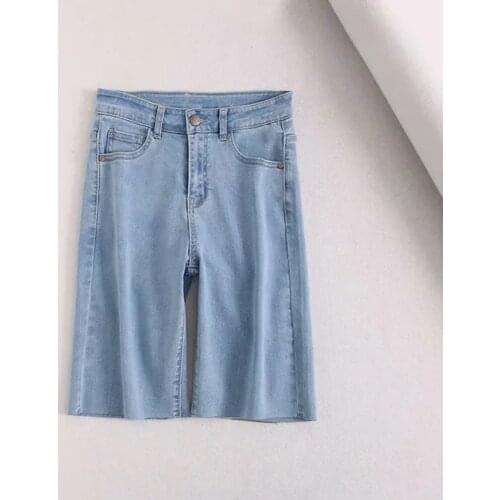 Casual Solid Mini Straight Shorts DLZK107