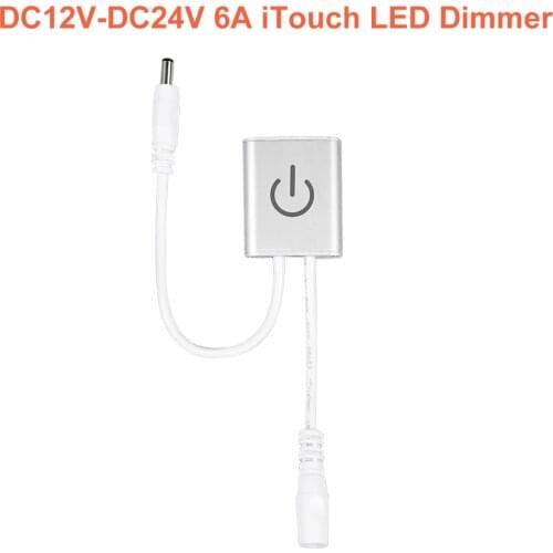 Led Touch Light Switch Dimmer DC12V 24V For Single Color Strip