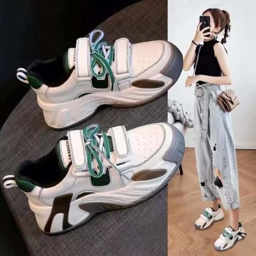 Shoes Womens New Network Super Fire Ins Smart Smoked Shoes Spring Platform All-match Sports Footwear