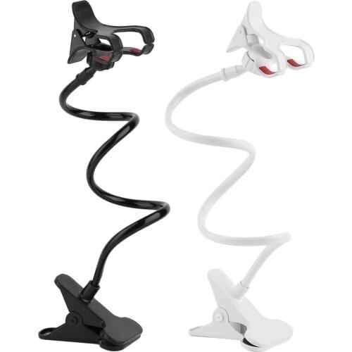 Universal Mobile Phone Holder Flexible Adjustable Cell Phone Clip Lazy Holder Home Bed Desktop Mount Bracket Smartphone Stand