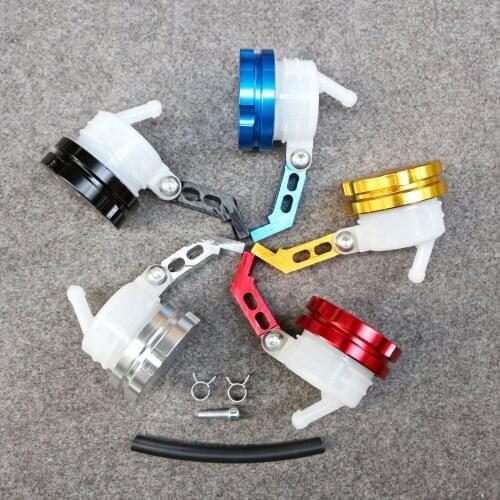 CNC Universal Motorcycle Brake Reservoir Clutch Cylinder Tank Oil Fluid Cup Fit for tmax 500 530 560 X-MAX MT-09 MT07 FZ09 FZ8