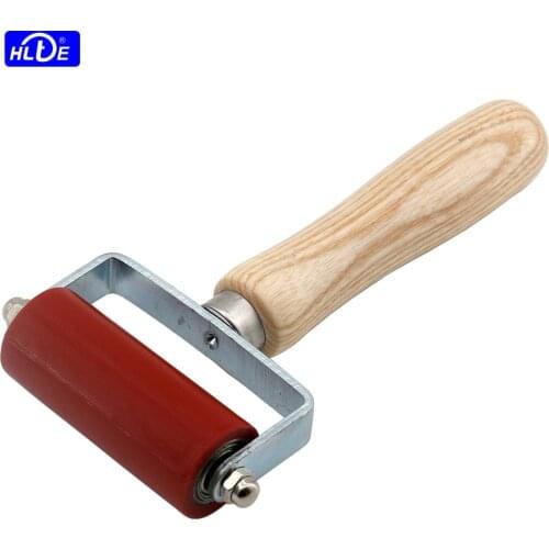 High Temperature Resistant 80mm Bearing Silicone pressure roller Use with hot air gun heat gun plastic welder for PVC Welding