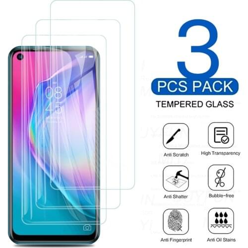 4pcs 2.5d full cover tempered glass for tecno camon 15 air pro camon15 15air 15pro 2020 9h premium screen protectors film steko