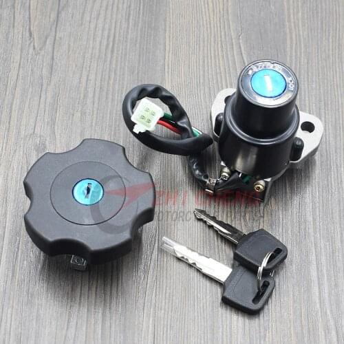 Motorcycle Ignition Lock Tank Cap Lock Key Set For Yamaha XT600 TW200 2003-2017 DT200 DT200R 1991-1994 XT225 Serow 225