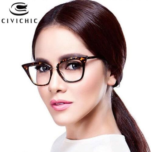 Chic Retro Cat Eye Glasses Women TR90 Eyewear Anti Blue Light Eyeglasses Myopia Optical Glass Frame Gaming Gafas Luz Azul COG77