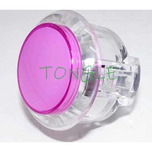 10pcs/lot Transparent Arcade Button 30mm Push Button Replace SANWA OBSF-30 OBSN-30 OBSC-30 JAMMA